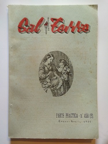 Portada del libro de SAL TERRAE. Revista Hispanoamericana de Cultura Eclesiástica. Parte práctica nº 498 (5) 1956