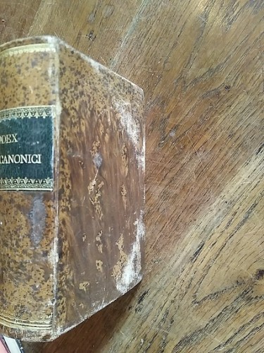 Portada del libro de CODEX IURIS CANONICI Pii X Pontificis Maximi iussu digestus Benedicti Papae XV