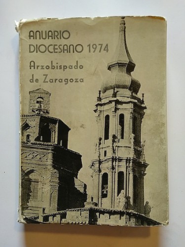 Portada del libro de ANUARIO DIOCESANO 1974