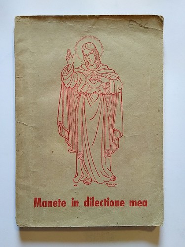 Portada del libro de MANETE IN DILECTONE MEA