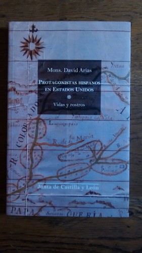 Portada del libro de Protagonistas hispanos en Estados Unidos. Vidas y rostros