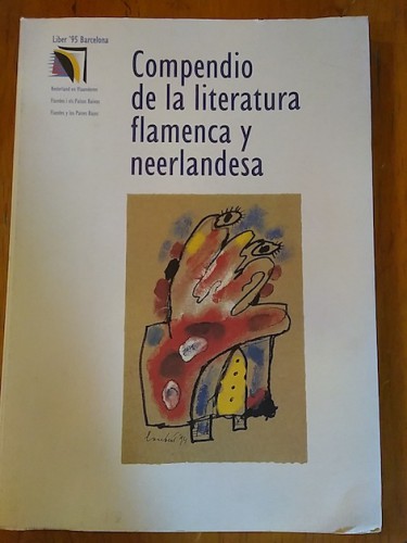 Portada del libro de Compendio de la literatura flamenca y neerlandesa 