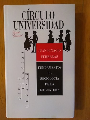 Portada del libro de Fundamentos de sociología de la literatura 