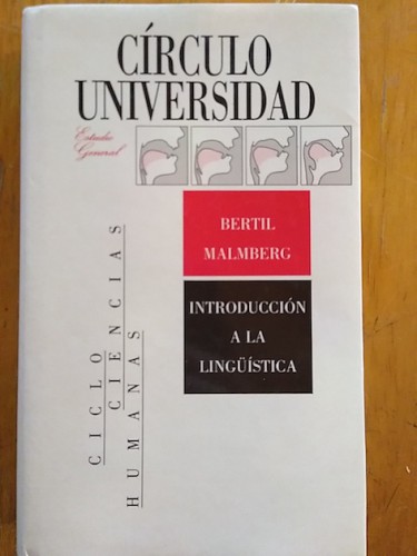 Portada del libro de Introducción a la lingüística 