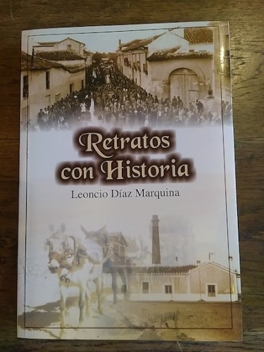 Portada del libro de Retratos con historia. 