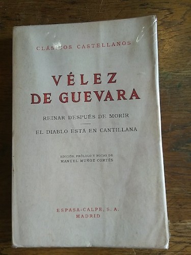 Portada del libro de REINAR DESPUÉS DE MORIR / EL DIABLO ESTÁ EN CANTILLANA