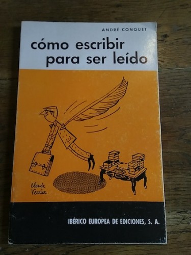 Portada del libro de CÓMO ESCRIBIR PARA SER LEÍDO