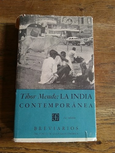 Portada del libro de LA INDIA CONTEMPORÁNEA