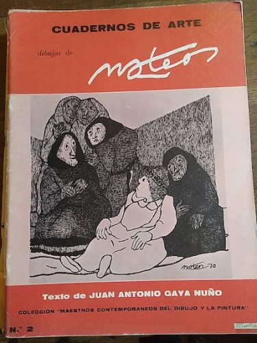 Portada del libro CUADERNOS DE ARTE, nº 2 - DIBUJOS DE MATEOS