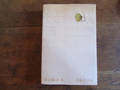 Portada del libro de OBRA COMPLETA. Tomo 4. Prosa