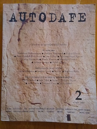 Portada del libro de AUTODAFE. 2