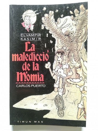 Portada del libro de LA MALEDICCIÓ DE LA MÒMIA