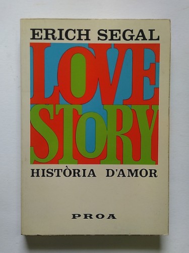 Portada del libro de LOVE STORY. HISTÒRIA D'AMOR