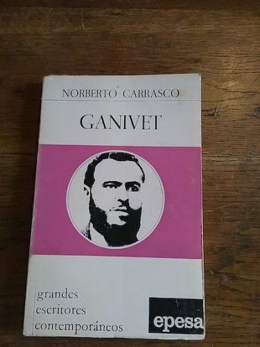 Portada del libro de GANIVET