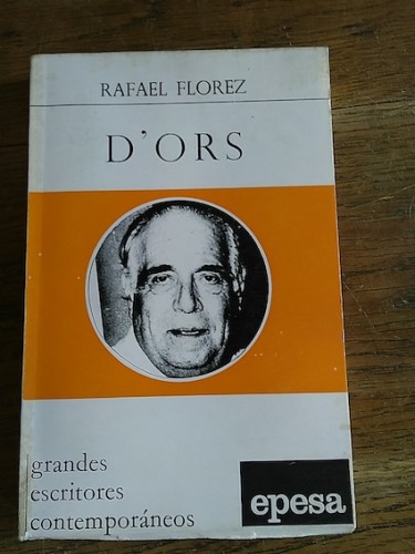 Portada del libro de D'ORS