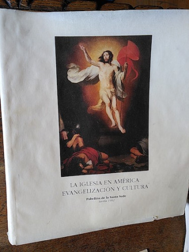 Portada del libro de La Iglesia en América. Evangelización y cultura , [exposición]