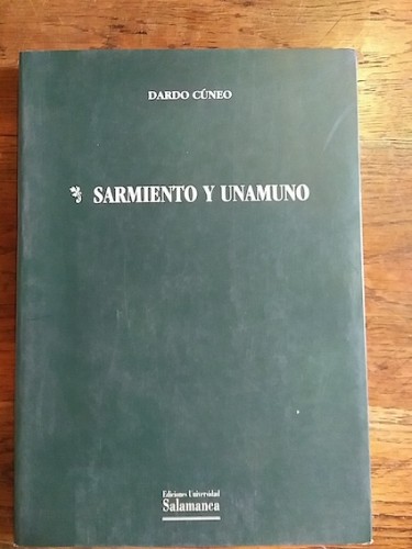 Portada del libro de Sarmiento y Unamuno