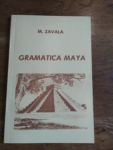 Portada del libro de GRAMÁTICA MAYA