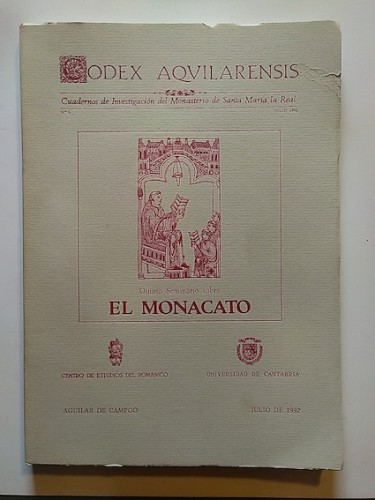 Portada del libro de QUINTO SEMINARIO SOBRE EL MONACATO.