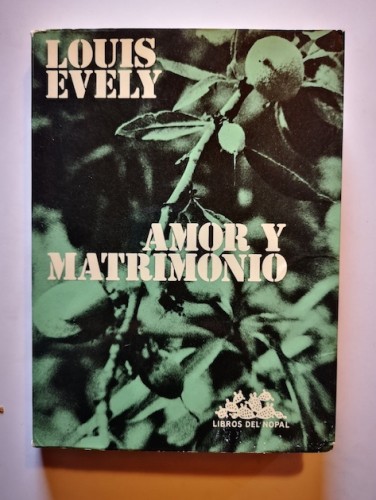 Portada del libro de AMOR Y MATRIMONIO