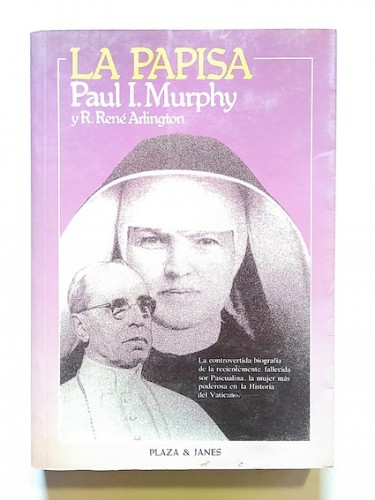 Portada del libro de LA PAPISA