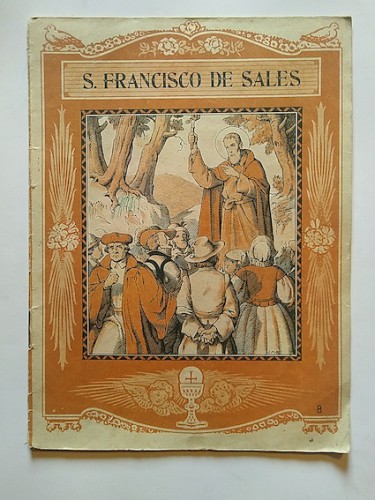 Portada del libro de SAN FRANCISCO DE SALES. Colección prodigios de santidad, núm. 8