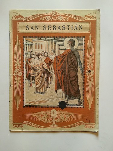 Portada del libro de SAN SEBASTIÁN. Colección prodigios de santidad, núm. 3