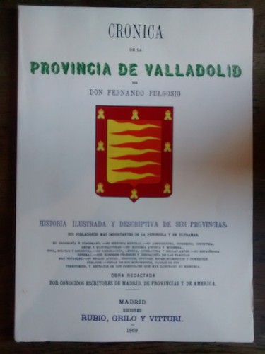 Portada del libro de CRÓNICA DE LA PROVINCIA DE VALLADOLID