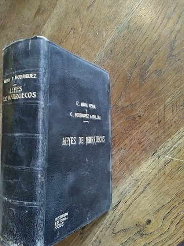 Portada del libro de LEYES DE MARRUECOS
