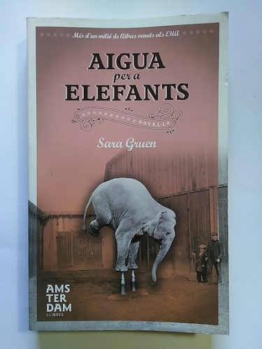 Portada del libro de AIGUA PER A ELEFANTS