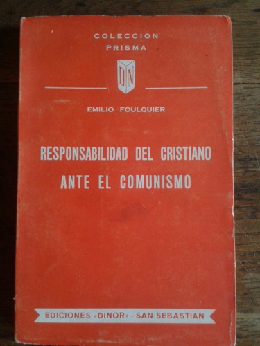 Portada del libro de RESPONSABILIDAD DEL CRISTIANO ANTE EL COMUNISMO