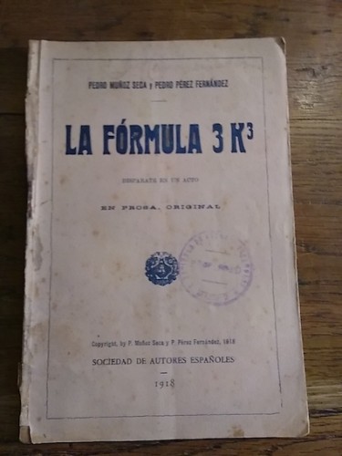 Portada del libro de LA FÓRMULA 3 K3