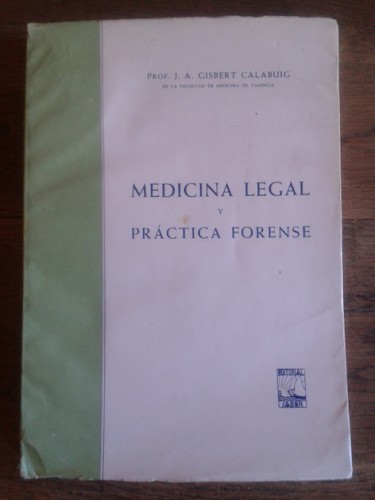 Portada del libro MEDICINA LEGAL Y PRÁCTICA FORENSE. Psiquiatría forense