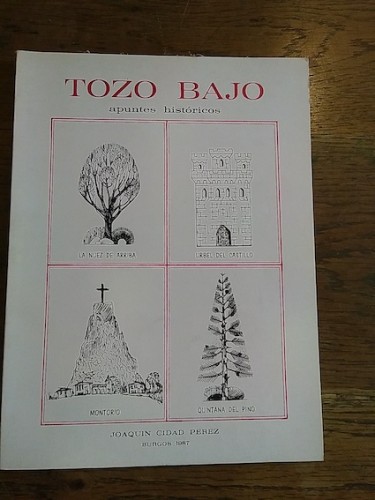 Portada del libro TOZO BAJO. APUNTES HISTÓRICOS 