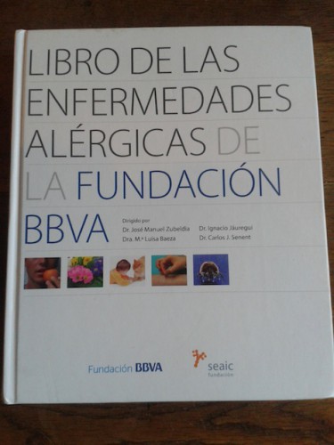 Portada del libro de Libro de las enfermedades alérgicas de la Fundación BBVA 