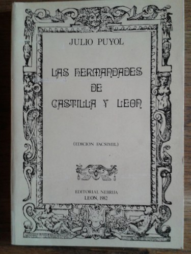 Portada del libro de LAS HERMANDADES DE CASTILLA Y LEÓN (Edición facsímil)