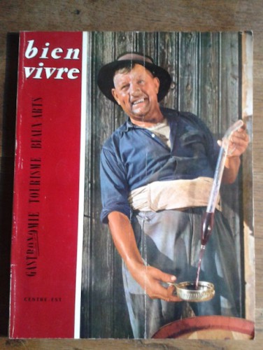 Portada del libro de Bien Vivre. Gastronomie - Tourisme et Beaux Arts. n° 22 . 1958