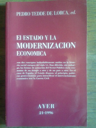 Portada del libro de EL ESTADO Y LA MODERNIZACIÓN ECONÓMICA