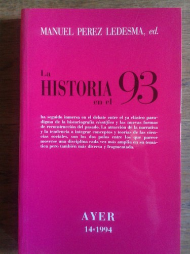 Portada del libro de LA HISTORIA DEL 93