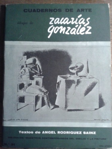 Portada del libro de CUADERNOS DE ARTE, nº 38 - DIBUJOS DE ZACARÍAS GONZÁLEZ