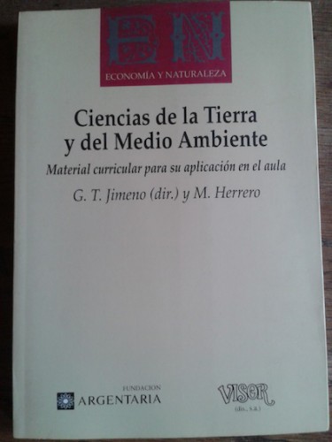 Portada del libro de CIENCIAS DE LA TIERRA Y DEL MEDIO AMBIENTE. Material curricular para su aplicación en el aula