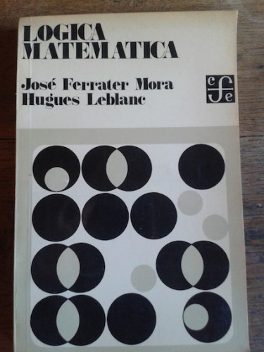 Portada del libro de LÓGICA MATEMÁTICA 