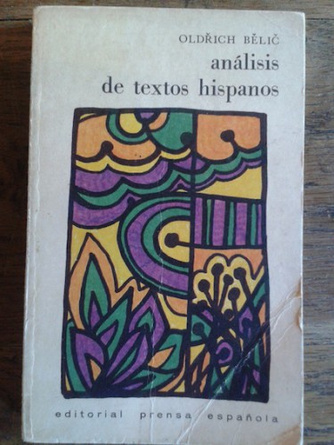 Portada del libro de ANALISIS DE TEXTOS HISPANOS