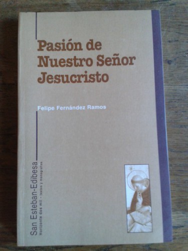 Portada del libro de PASIÓN DE NUESTRO SEÑOR JESUCRISTO