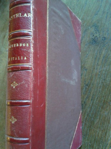 Portada del libro de RECUERDOS DE ITALIA