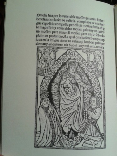 Portada del libro de OMELIA SOBRE LO PSALM DE PROFUNDIS (Facsímil)