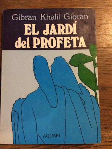 Portada del libro de El jardí del profeta