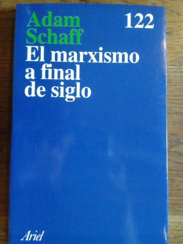 Portada del libro de EL MARXISMO A FINAL DE SIGLO