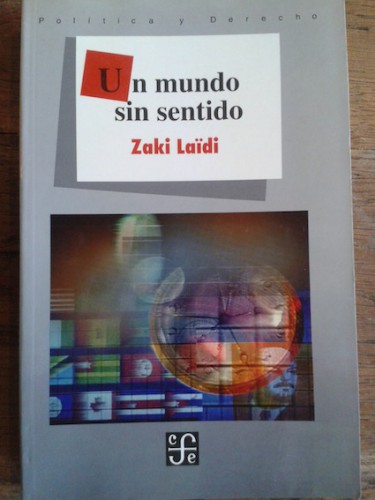 Portada del libro de UN MUNDO SIN SENTIDO