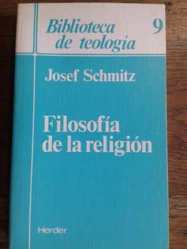 Portada del libro de FILOSOFÍA DE LA RELIGIÓN